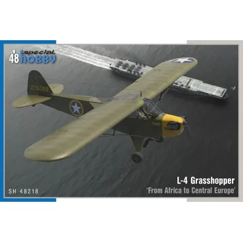 Plastikový model 1:48 L-4 Grasshopper "From Africa to Central Europe"