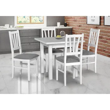 Jídelní set Jídelní set 4+1 Pavel Vyberte Tkaninu:: Tkanina 23, Vyberte Moření:: Komplet bílé