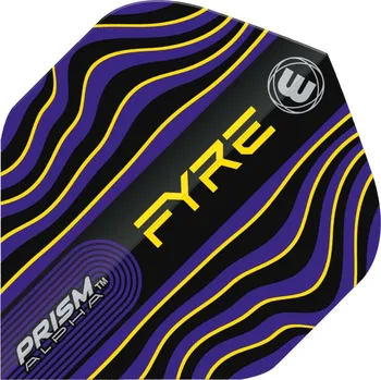 Příslušenství pro šipky Winmau Letky Prism Alpha - Fyre - Black, Blue & Yellow W6915.709
