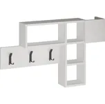 ASIR Game nástěnný věšák bílý