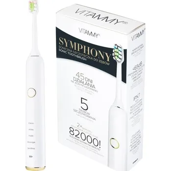 Elektrický zubní kartáček Vitammy Symphony sonický zubní kartáček, Barva WHITE