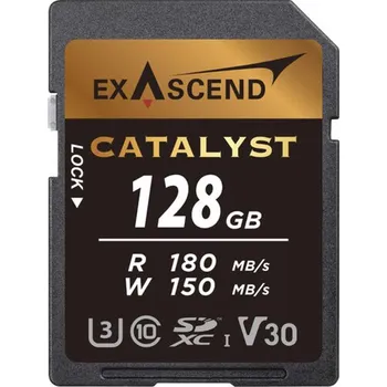 Paměťová karta Exascend 128GB Catalyst UHS-I SDXC Memory Card