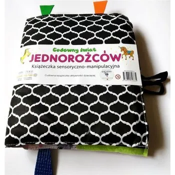 První čtění Książeczka sens.-manipu. Cudowny świat jednorożców - Agnieszka Wileńska