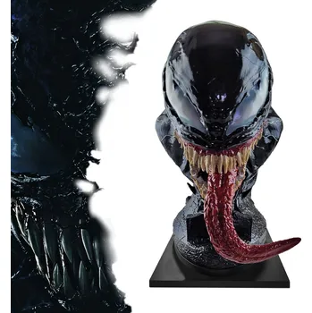 CHZ Detailní busta "VENOM" pryskyřice s podkladem - MARVEL