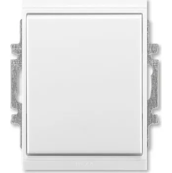 vypínač a zásuvka Ovládač přepínací, řazení 6/0, IP44 ABB Element, bílá/bílá 3558E-A86940 03