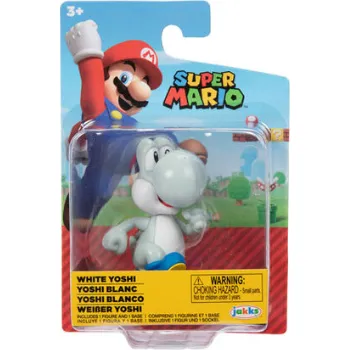 Figurka Super Mario - White Yoshi 6cm