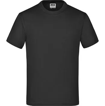 Chlapecké tričko James&amp;Nicholson Dětské triko JN019 Black XL (146/152)