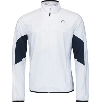 Chlapecká mikina Dětská mikina Head Club 22 Jacket Boys White/Dark Blue 152 cm