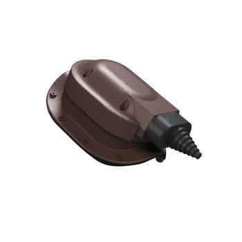 Solární průchodka pro profilované krytiny - S48 - Barva světle hnědá RAL 8017