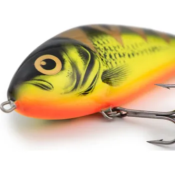 Umělá nástraha Salmo Wobler Fatso 14 Sinking Limited Edition Mat Tiger 14 cm
