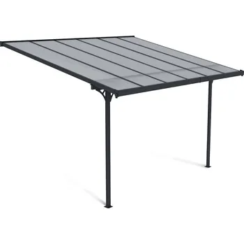 Přístřešek na auto Přístřešek ATLANTA 3x3,7m Cold Grey