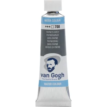 Vodová barva Akvarelová barva v tubě Van Gogh 10 ml - 708 Payne's Grey