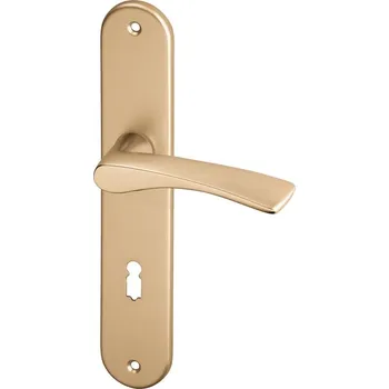 Dveřní kování ACT SERVIS ACT - Pia OV Provedení: BB (pokojový klíč), Povrch: F4 - bronzový elox, Rozteč: 90 mm