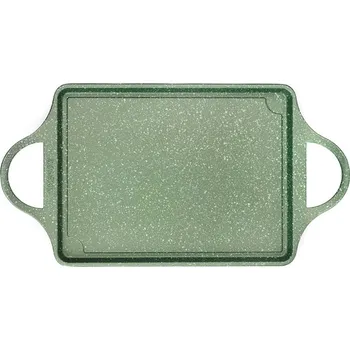 Pečicí pánev zdravá grilovací deska s povrchem vodního kamene 46x25 cm Dr. Green