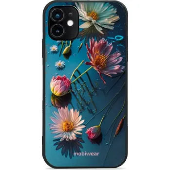 Pouzdro na mobilní telefon Lesklý kryt Mobiwear Glossy - Apple iPhone 11 - G013G Květy na hladině (Prémiové lesklé pouzdro, obal, kryt Mobiwear Glossy na mobil Apple iPhone 11 - G013G Květy na hladině, materiál Plast + TPU silikon - krytí po všech stranách, neošoupatelný potisk,)