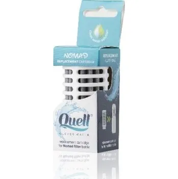 Pedál na kolo Náhradní vložka k filtrační lahvi Quell NOMAD Barevné provedení: Bílá