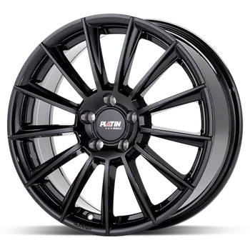Alu kolo Alu disk Platin P74 FullBlack 6,5x17 5x112 ET50 černý lesklý