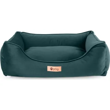 Pelíšek pro psa Pelíšek - PETSY ROYAL, polyester + duté vlákno Rozměr: 55x42x16 cm, Barva: zelená