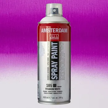 Barva ve spreji Akrylový sprej AMSTERDAM 400ml, Transparent Violet