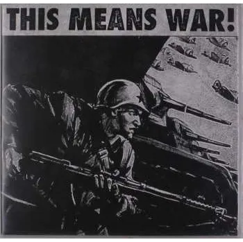 Zahraniční hudba EP This Means War!: This Means War! CLR 2018 Clear & White N Half With A Silver Blob Vinyl