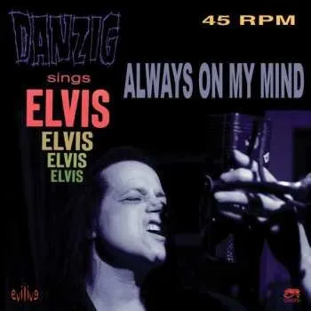 Hudba SP Danzig: Danzig Sings Elvis - Always On My Mind 2020 Purple Translucent Vinyl