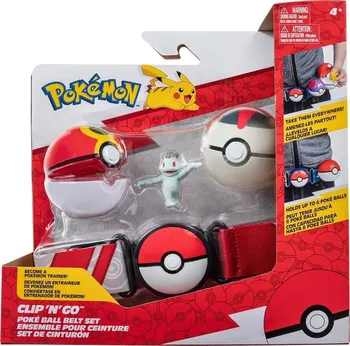 Figurka Pokémon Clip N Go Pokéball Belt Set