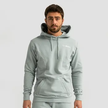 Pánská mikina GymBeam Mikina Limitless Hoodie Eucalypt XL