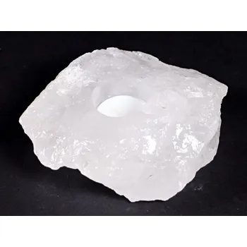 Svícen Magieprirody.cz Křišťál svícen 1.210 kg - svícen na svíčku přírodní #151