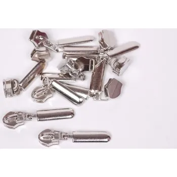 Zip Jezdec nearetační 5mm stříbrný hladký