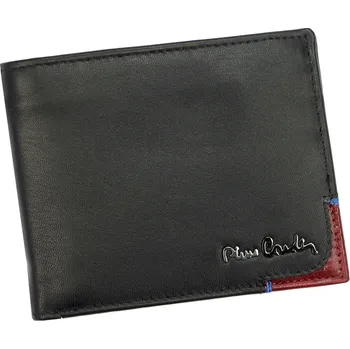 Peněženka Pánská kožená peněženka Pierre Cardin TILAK75 325 černá / vínová