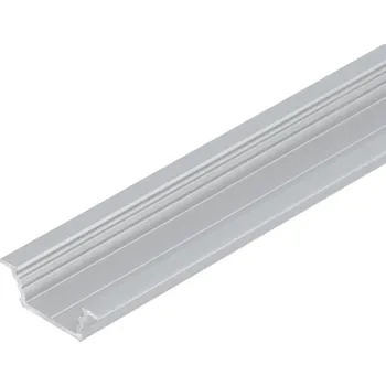 LED lišta Profil WIRELI GROOVE10.v2 A1C/U stříbrný elox, 2m (metráž)