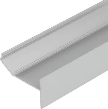 LED lišta Profil WIRELI GLOW12 UP A1C stříbrný elox, 2m (metráž)