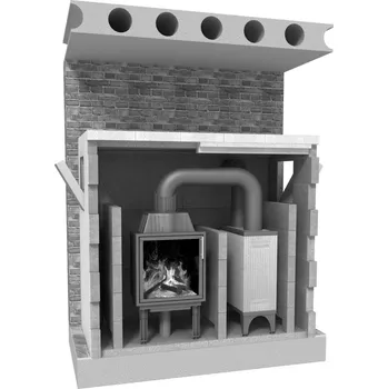 Krbová obestavba SILATERM GRAFIT 3G - rovná deska 700x220x40mm
