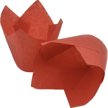 Jednorázové nádobí Tulip červený 5x15 cm 10ks/bal