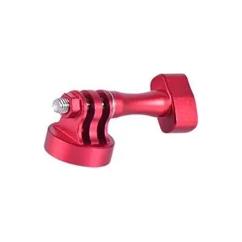 CNC Hliníková stativová redukce se šroubem - Červená