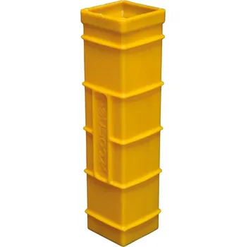 Plotový sloupek Vnější plastové pouzdro pro sloupky Cosnet o průměru 90 x 90 mm s vnitřním pouzdrem