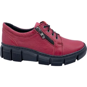 Dámské polobotky Dámská vycházková obuv Madler AP 57 vínová Velikost: 40 (EU)