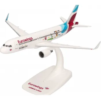 Plastikový model Herpa - Airbus A320-214(WL), Eurowings, "Salzburger Land", Německo, 1/200