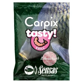 Návnadová surovina Sensas Powder Carp Tasty Krill 300g
