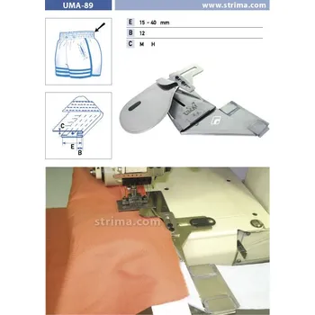 Příslušenství k šicímu stroji Texi Zakladač pásku pro šicí stroje UMA-89 15-40/12 H