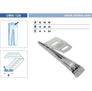 Texi Zakladač poutek pro šicí stroje UMA-126 48/20 M