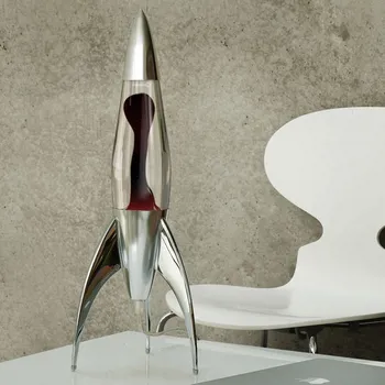 Lampa pro světelnou terapii Mathmos Telstar, originální lávová lampa, 1x28W, čirá s černou lávou, 50cm