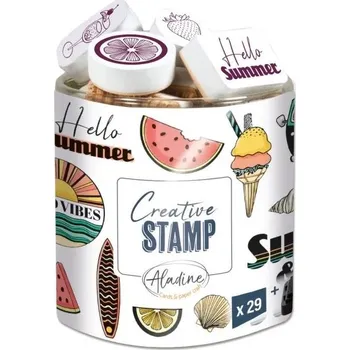 Hračka Razítka Aladine Prázdniny - 29 ks