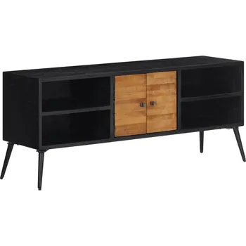 Televizní stolek vidaXL TV skříňka 112 x 31 x 45 cm masivní recyklovaný teak [358526]