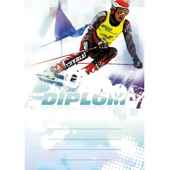 Lyžařský diplom A5