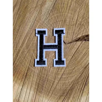 Textilní nažehlovací páska Nažehlovačka písmeno H
