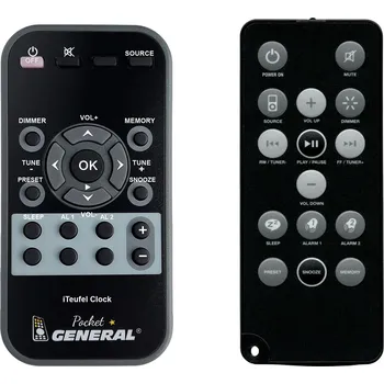iTeufel Clock - dálkový ovladač duplikát