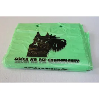 sáček na exkrement Sáček na psí exkrementy 20 x 35cm, 14µm / 100ks