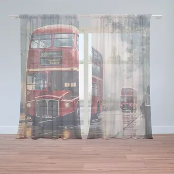 Záclona Záclony Londýn Double-decker 2: 2 ks - 150x250 cm - Sablio