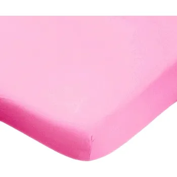 Prostěradlo Dětské jersey prostěradlo tmavě růžové 60x120 cm